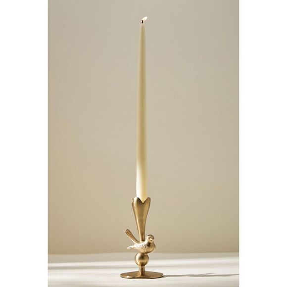 New  set of 2 Anthropologie Marizia Sparrow Candle Holder - Picture 2 of 9